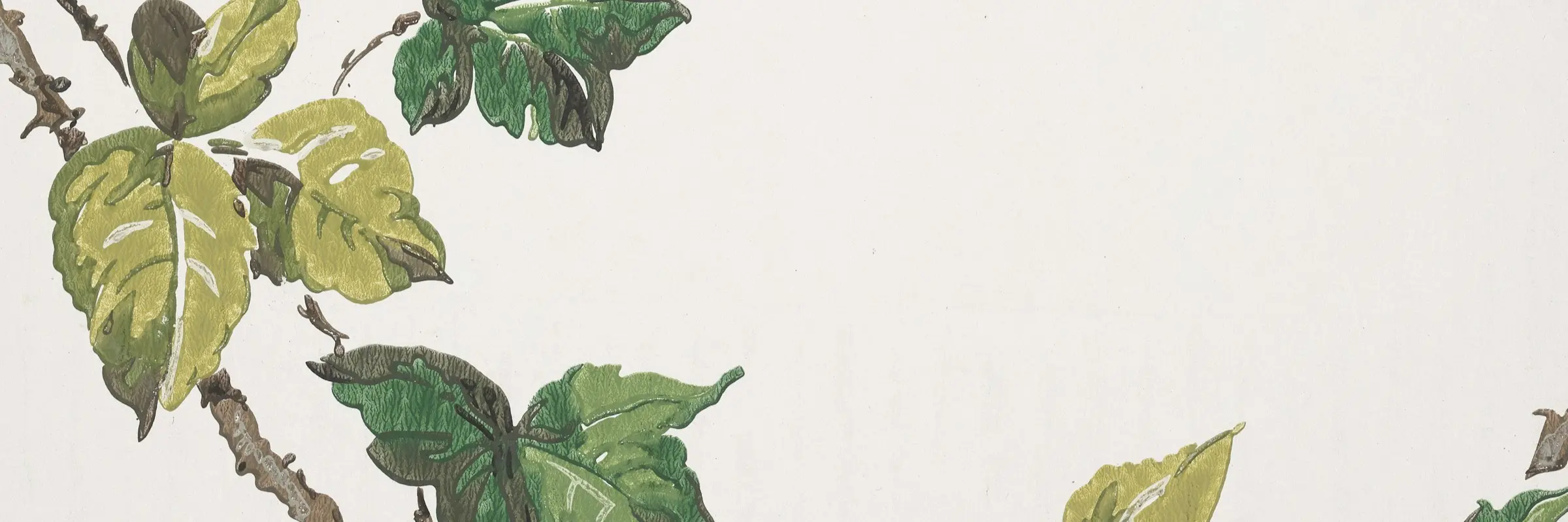 Soft pastel floral art in gentle pink, lavender, and green tones